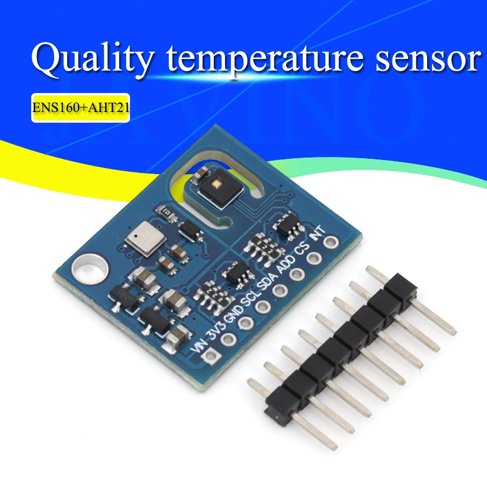 ENS160+AHT21 CARBON Dioxide CO2 eCO2 TVOC Air Quality And Temperature And Humidity Sensor Replace CCS811 For Arduino