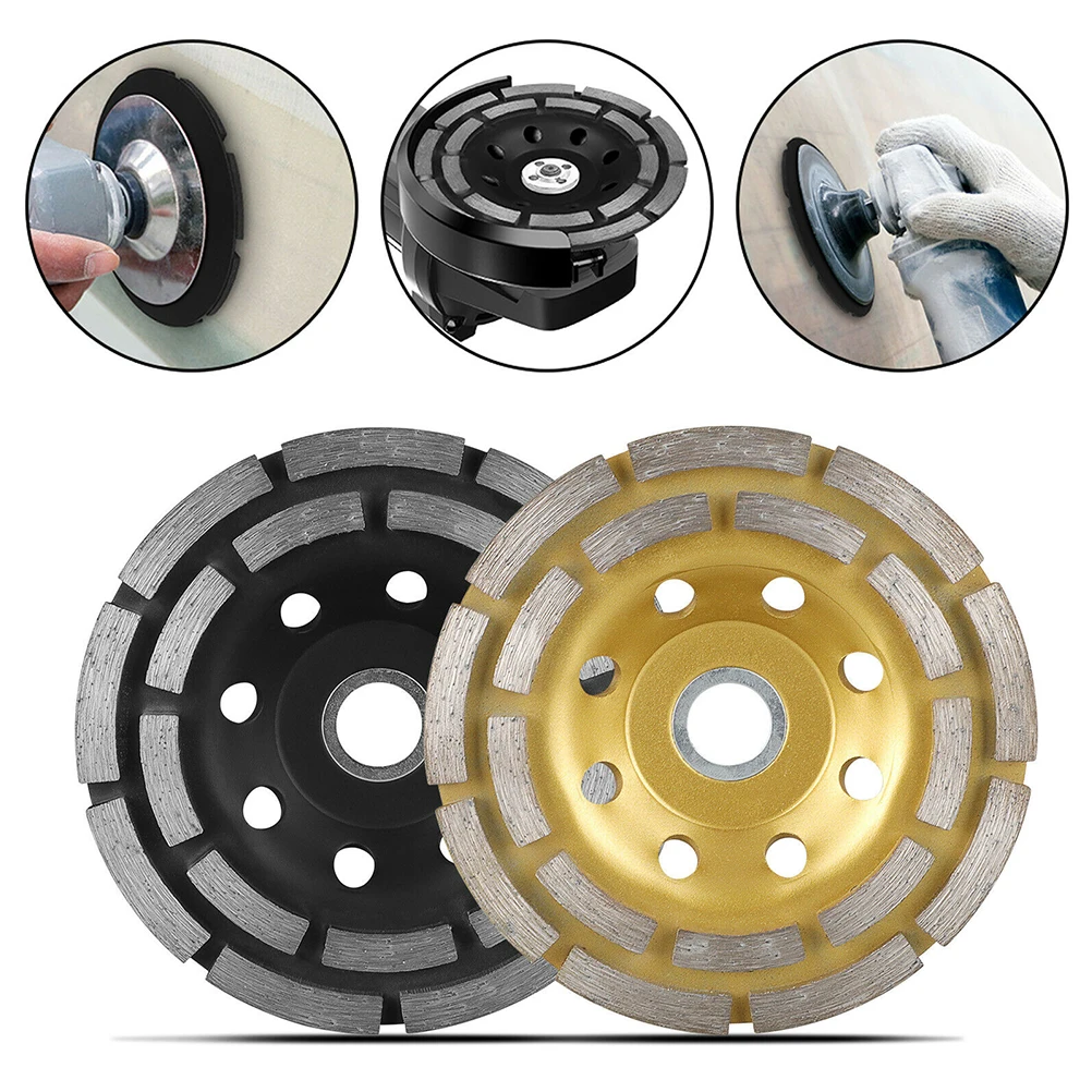 

115Mm Diamond Marble Grinding Wheel Bowl Cup Cutting Disc Professional Polishing Stone Ceramic Cement Concrete Tools