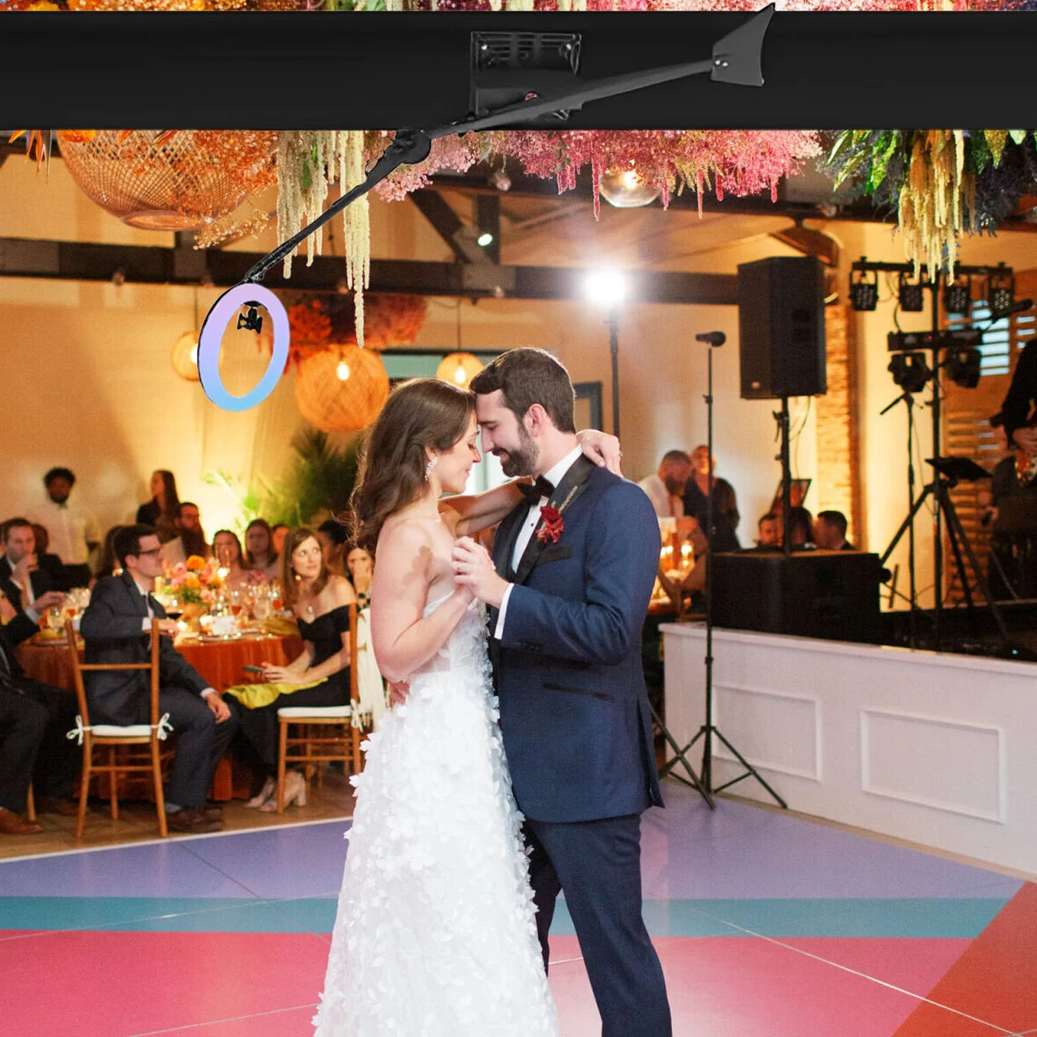 Overhead Photo Booth Quickly Install Door-frame Photobooth With Top Spin Arm Bluetooth Chack-Tok App Photo Booth Wedding Party