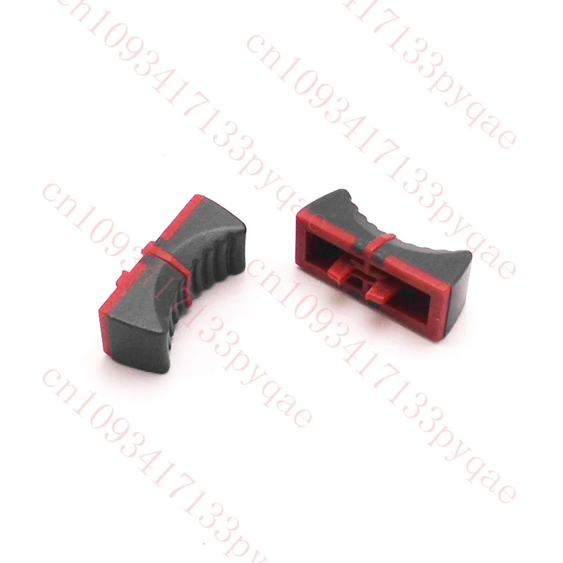 18pcs Slide Fader Knob Cap For YAMAHA MG166CX-USB MG206C hole 4MM(Black)