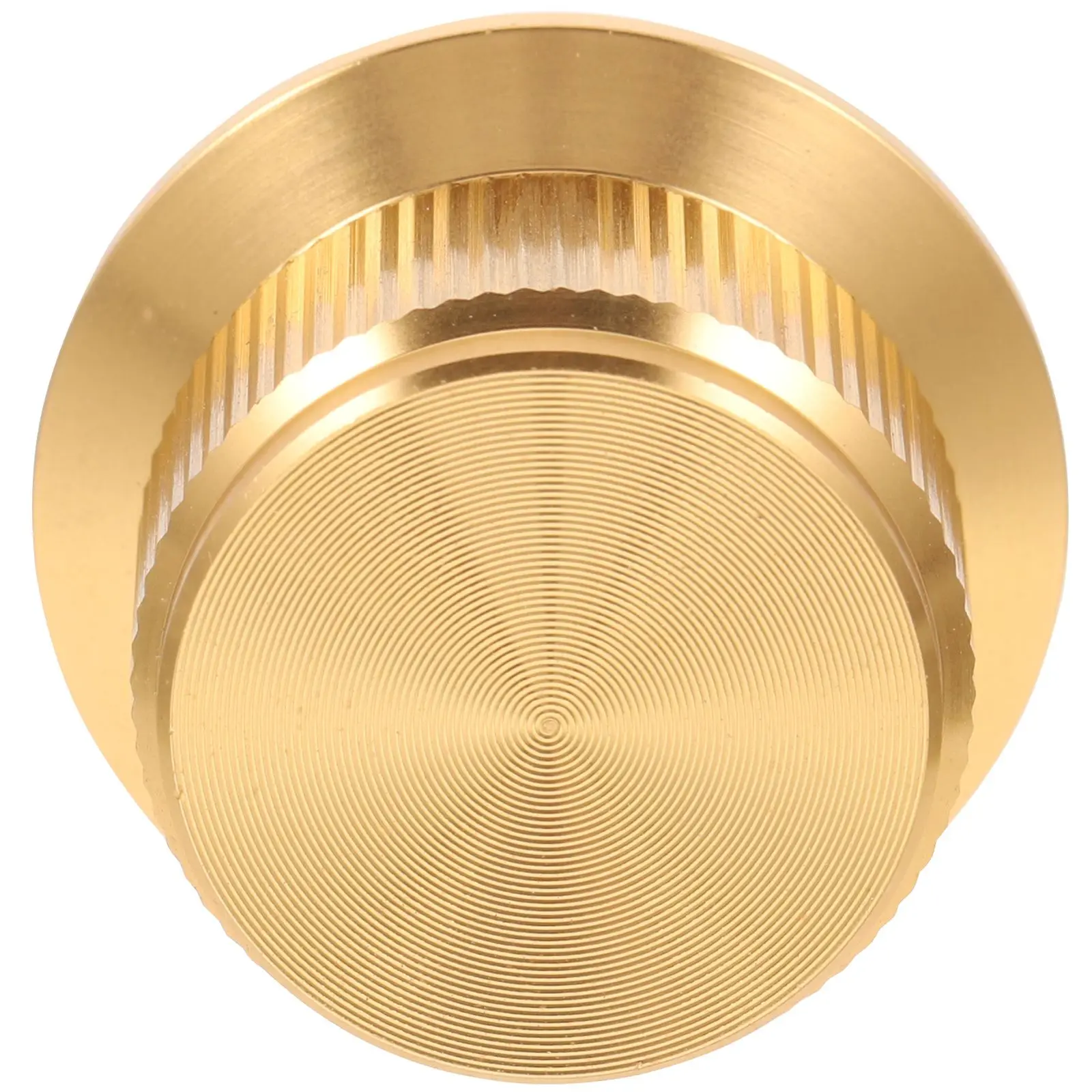 

Sturdy Aluminum Potentiometer Golden Wired Guitar Amplifier Radio Replacement Caps Volume Control Knob For Electric Guitars Bass