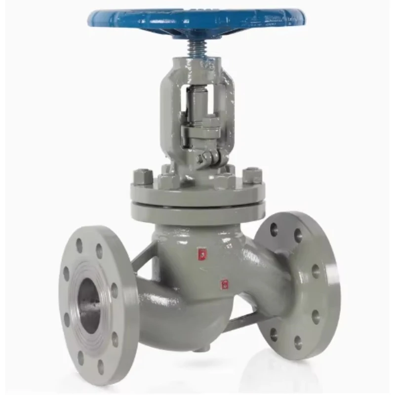

Cast steel manual globe valve bellows seal high temperature oil steam water application globe valve