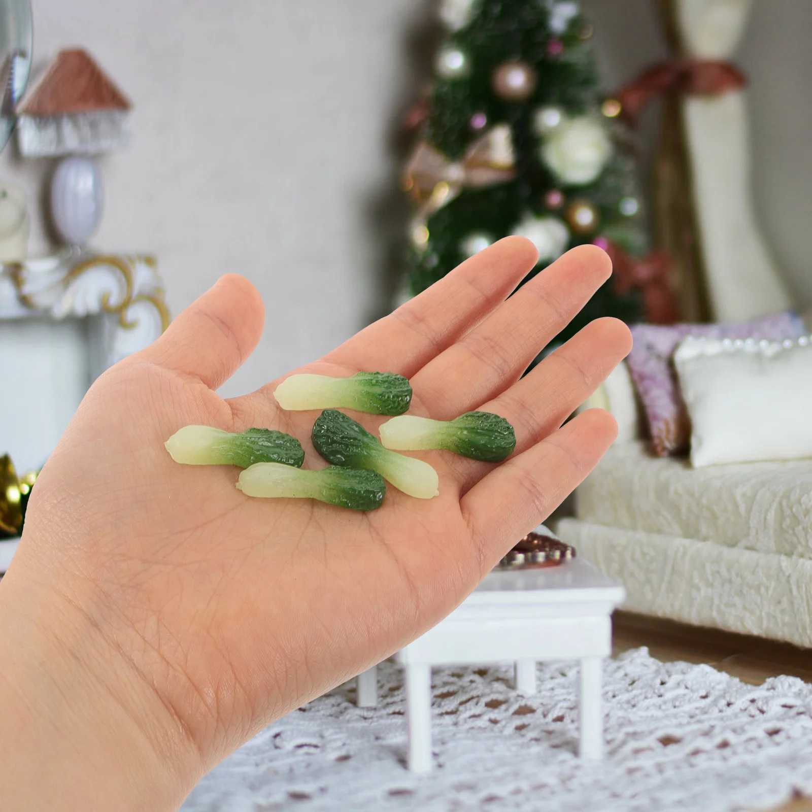 10 szt. Miniaturowe rekwizyty warzywne Sztuczne warzywa Akcesoria Elementy do rękodzieła DIY Dekoracje na przyjęcia kuchenne Symulowane warzywa