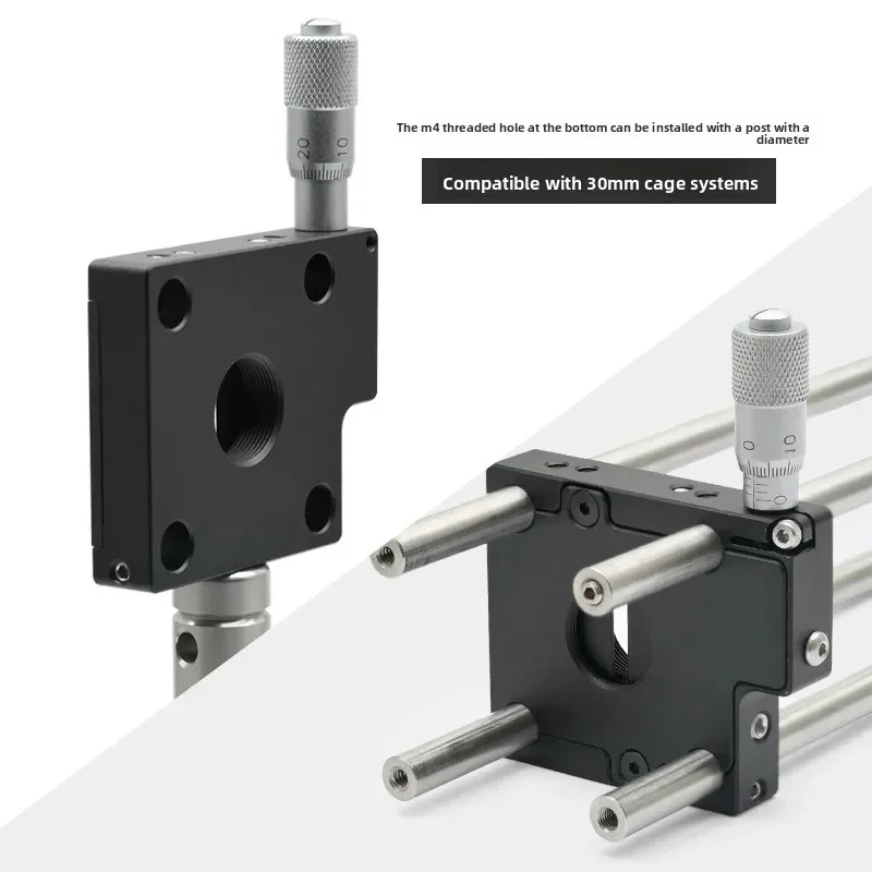 SmCp30mm Cage System Adjustable Slit With 0-6mm Range For Optical Experiments