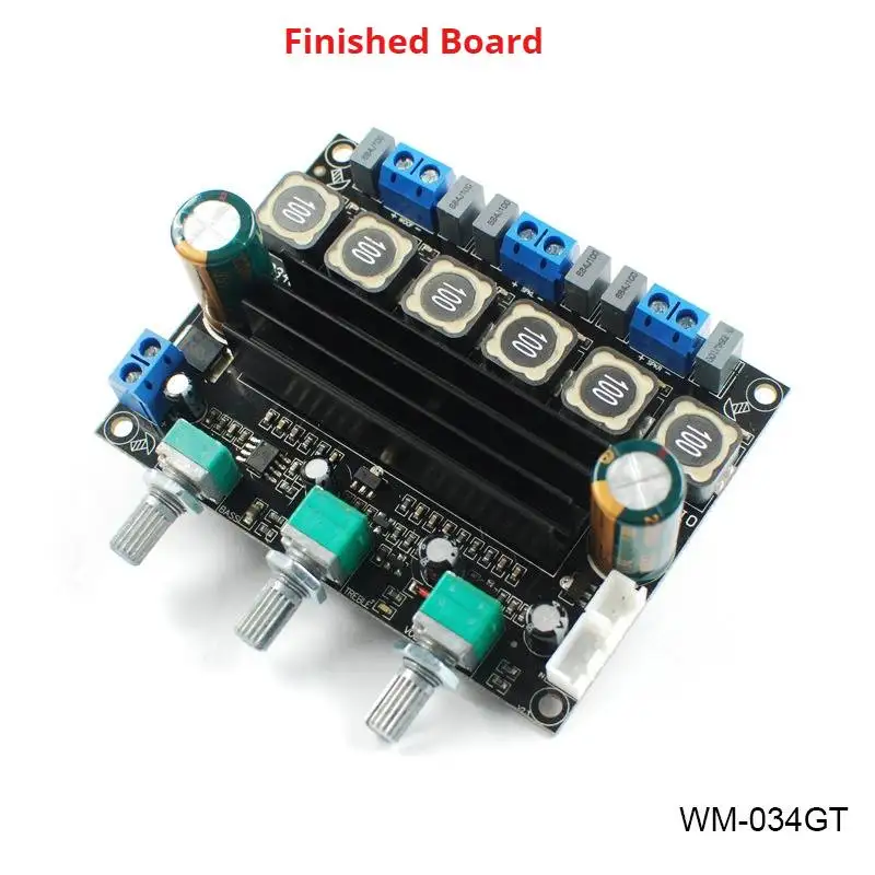 

Готовая плата TPA3116 D2 Мощный Hi-Fi цифровой усилитель сабвуфера 2.1 для аудиофильского уровня