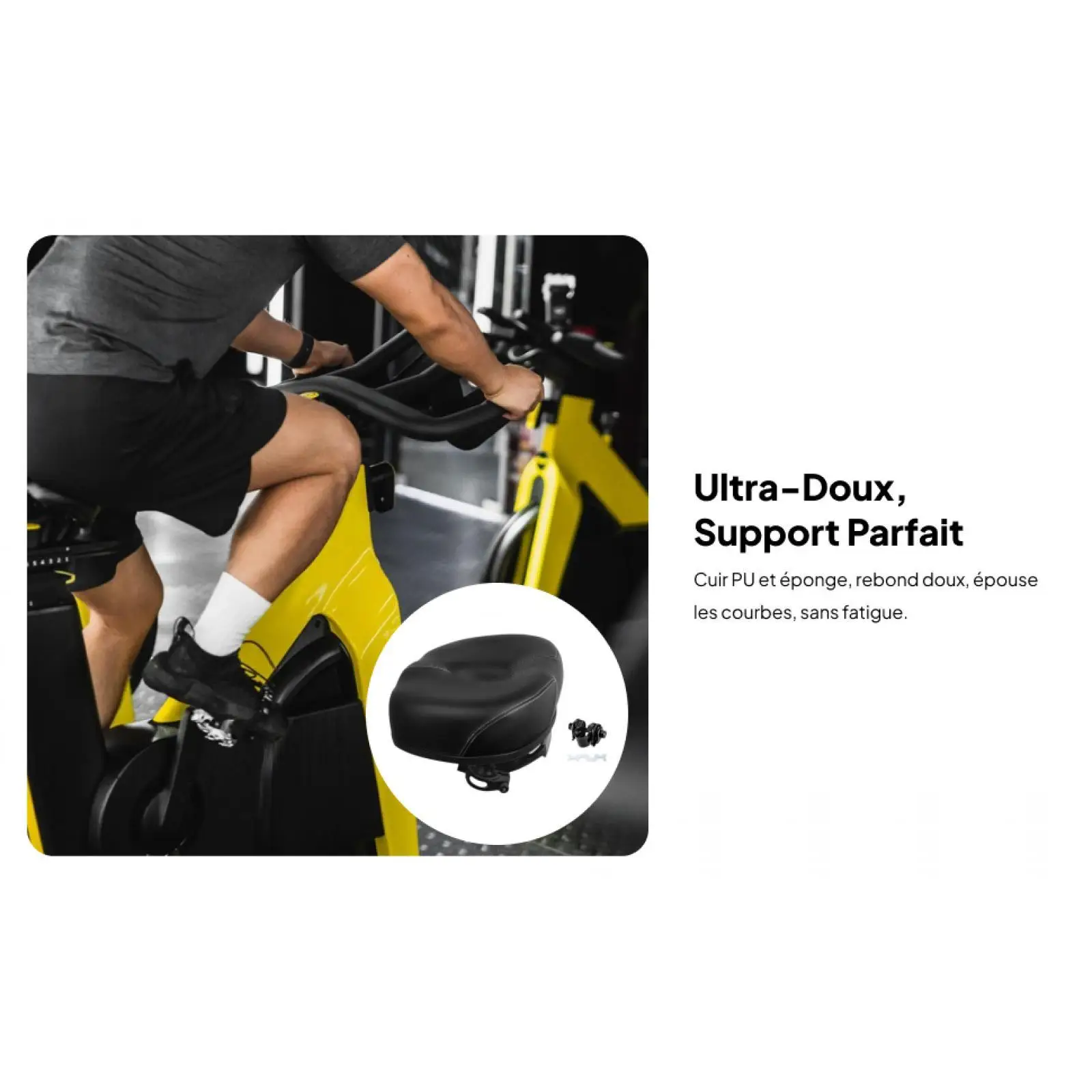 Soft Waterproof Noseless Bike Seat Cushion Breathable Hollow Saddle Comfort Seat Mountain Road Electric Bike Accessories