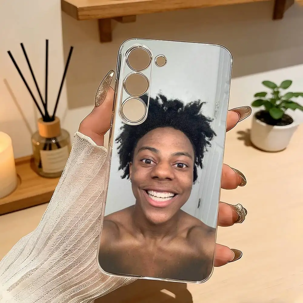 Funny I-IShowSpeed Phone Case For Samsung A10 A12 A31 A40 A70 Transparent Cover
