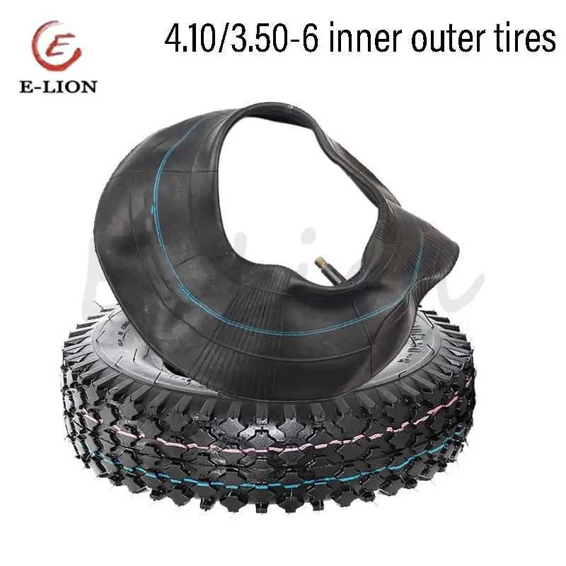 

Новые резиновые надувные внутренние и внешние шины 4,10/3,50-6, подходящие для 12-дюймовых надувных внутренних и внешних шин.