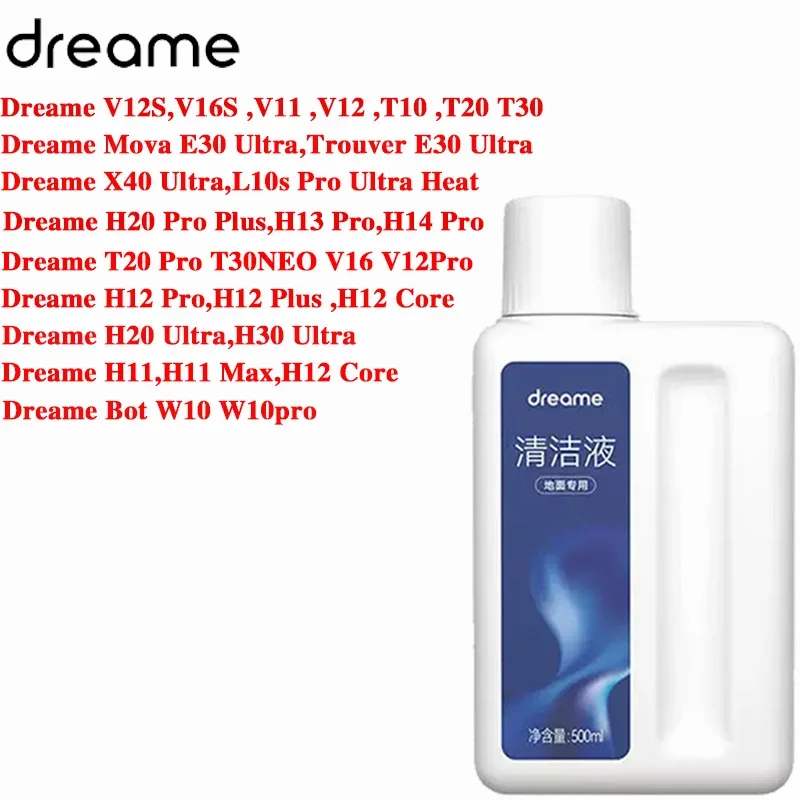 

Original Cleaning Solution Dreame L10s Pro Ultra Heat / X40 Ultra/ X30 Ultra Vacuum Cleaner Special Floor Cleaning Fluid 500ml
