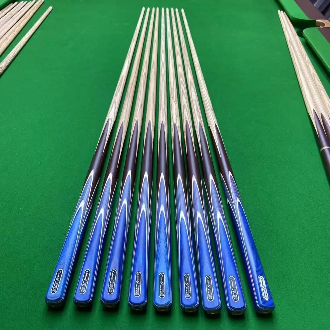 

New Through-rod Maple Steel Joint Pool Billiard Cue Black Eight-ball Small Head 16 Color 13mm Carbon Fiber Shaftpromote sales