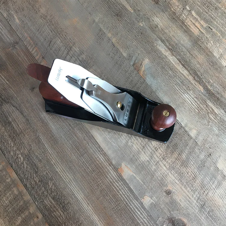 No.4-1/2 Jack Hand Plane Bedrock European Iron Planer Planing Hand Planer Professional Carpenter Plane Stainless Steel