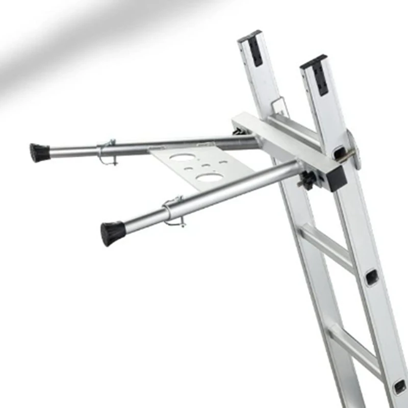 1 PCS Ladder Stabilizer, Roof Ladder, Silver Wall Bracket, Ladder Accessories Safe Stability Easy To Use