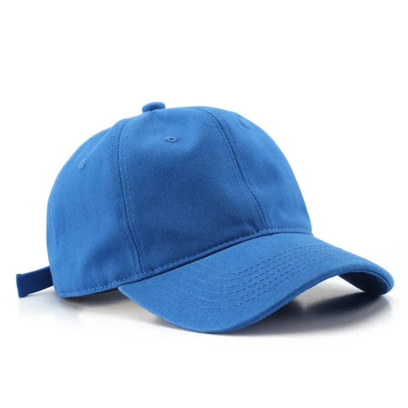 Hat Men's Autumn and Winter Solid Color Retro Big Head Circumference Baseball Cap Women's Outdoor Sunscreen Sunshade Cap