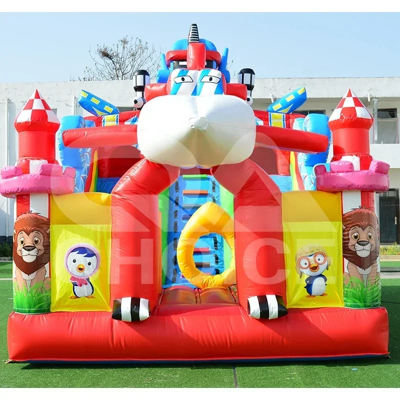 

Outdoor Inflatable Bouncy Castle 4x6m Robot Jumping Bouncer Kids Inflatable Bouncer Castle Inflatable For Kids