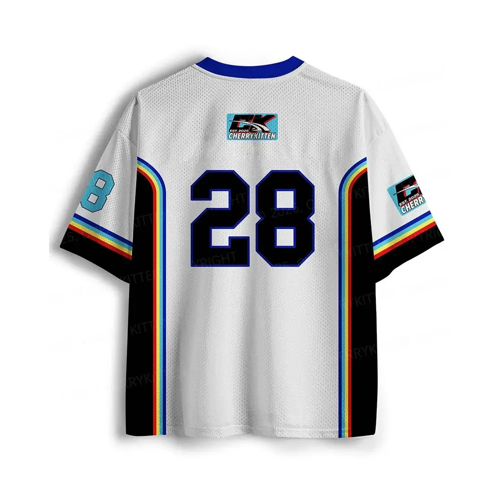 Newly Customized Deity-loved 2000s Sports Jersey Children's and Adult Fashionable Hip-hop Sports T-shirt