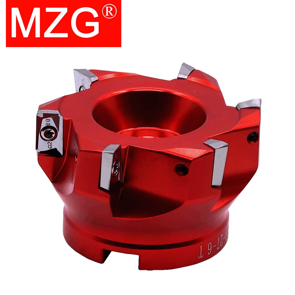 MZG BAP 300R 400R Aluminum Face Milling Cutter Head BAP300R BAP400R APKT1604 APMT1135 Carbide Insert tool Face End Mill Flat