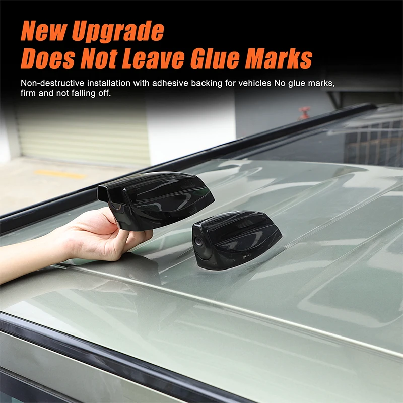 

ABS автомобильная антенна на крышу с плавником акулы, накладка, наклейка для Land Rover Defender 90 110 130 2020-2025, автомобильные аксессуары