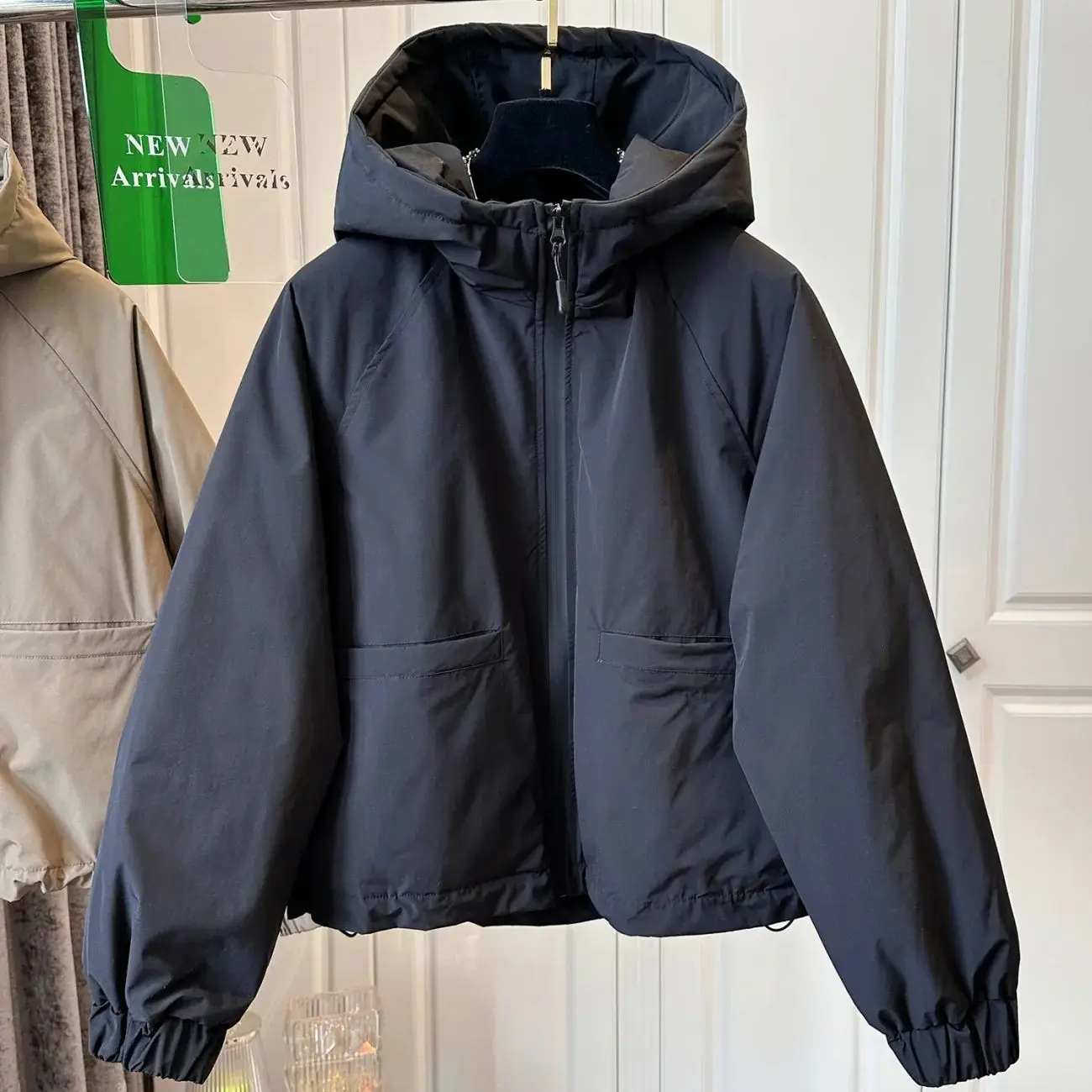 

Толстая хлопковая куртка, хлопковое пальто, женская свободная зимняя новая модная хлопковая куртка, морозостойкая хлопковая одежда