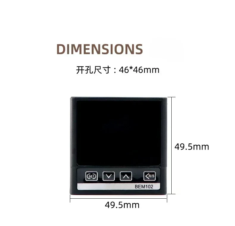 

Thermostat Intelligent AC180-240V SSR/REALY Dual Output