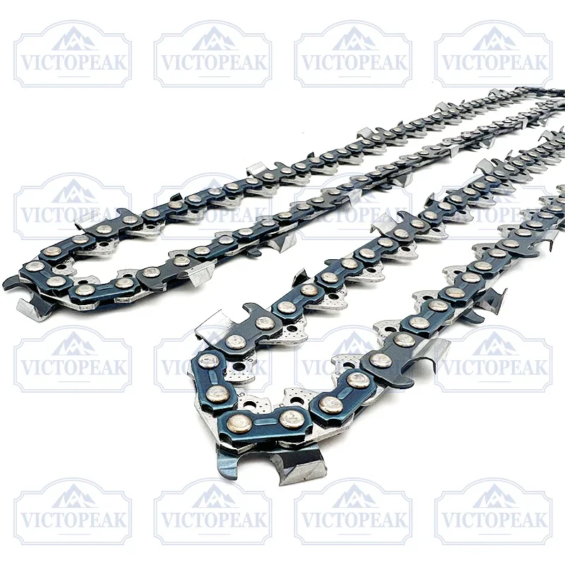 Victopeak Chainsaw Accessories Chain Saw Blade 2PCS Full Chisel 3/8