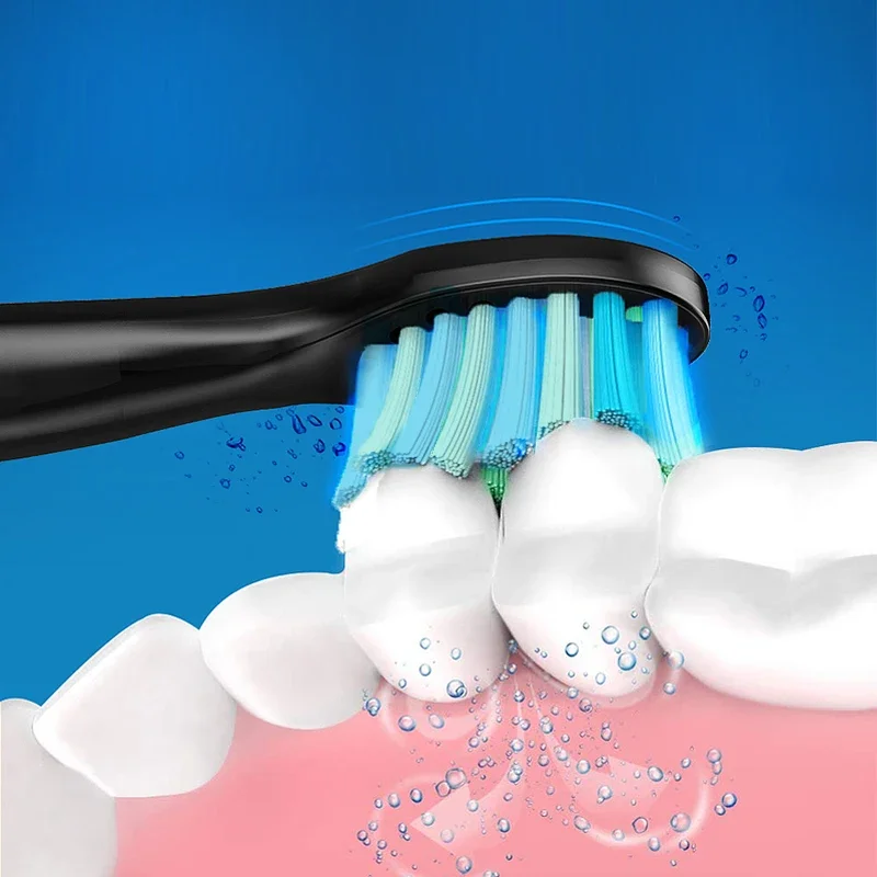 Seago Sonic Electric Toothbrush Heads Replacement 8 Heads Sets For SG-507B/908/909/917/610/659/719/910/575/551/E9