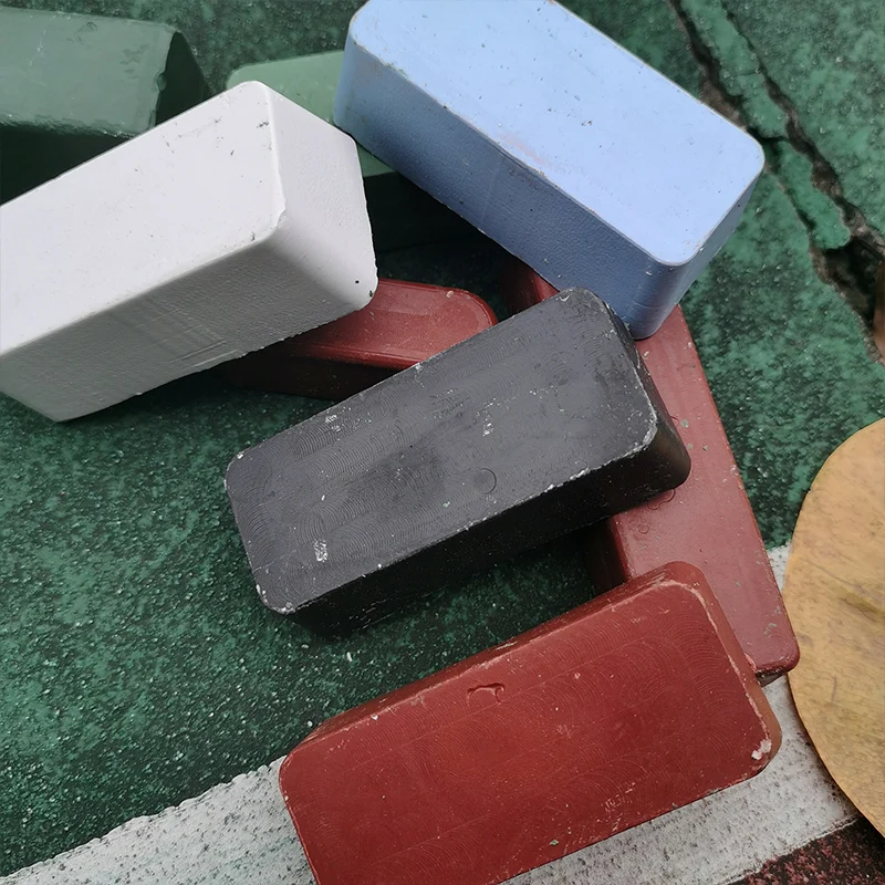 Green Chromium Oxide Polishing Paste Abrasive Compound Wax for Metal Leather Knife Stropping