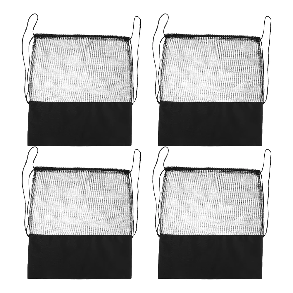 

4 шт. сетчатых мешков на шнурке для спортивных мячей, портативный органайзер для одного мяча (баскетбол, футбол, волейбол), многофункциональный