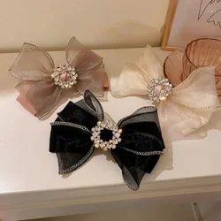 Diamond Bow Hair Accessories for Women Hairpin Crystal Clip for Girls Hairpin Hair Ornament Women Butterfly Hair Clips for Women