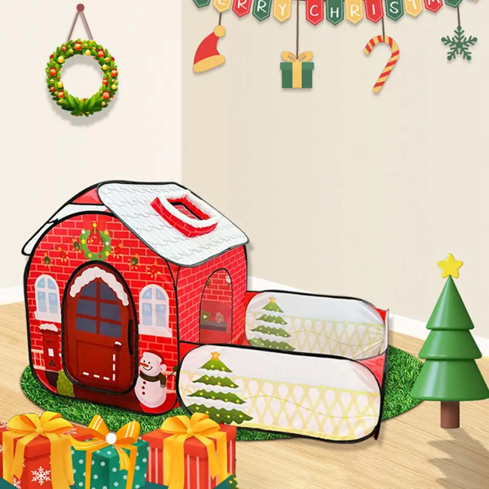 Kids Play Tent Christmas Stocking for Kids Play Area Children Tent for Birthday Parties Christmas-themed Kids Play Toy Tent