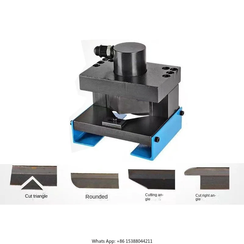 CR-75 Separate Angle Iron Trimming Chamfering Multi-action Four-in-one Angle Iron Inverted Arc Angle Hydraulic Bending m achine