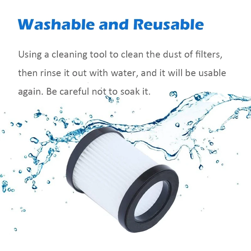 قطع غيار المكنسة الكهربائية لفلتر Hepa لـ MOOSOO XL-618A وGeemo G201 اللاسلكي المحمول