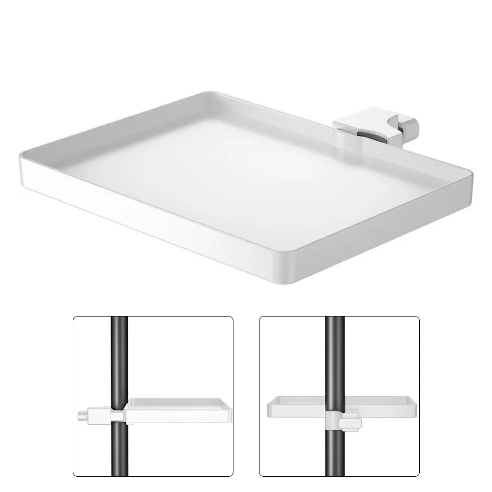 

Functional Home Sound Card Tray Holder 220g Tripod ABS Versatile Stand Adjustable Attachment Clamp Easy To Install