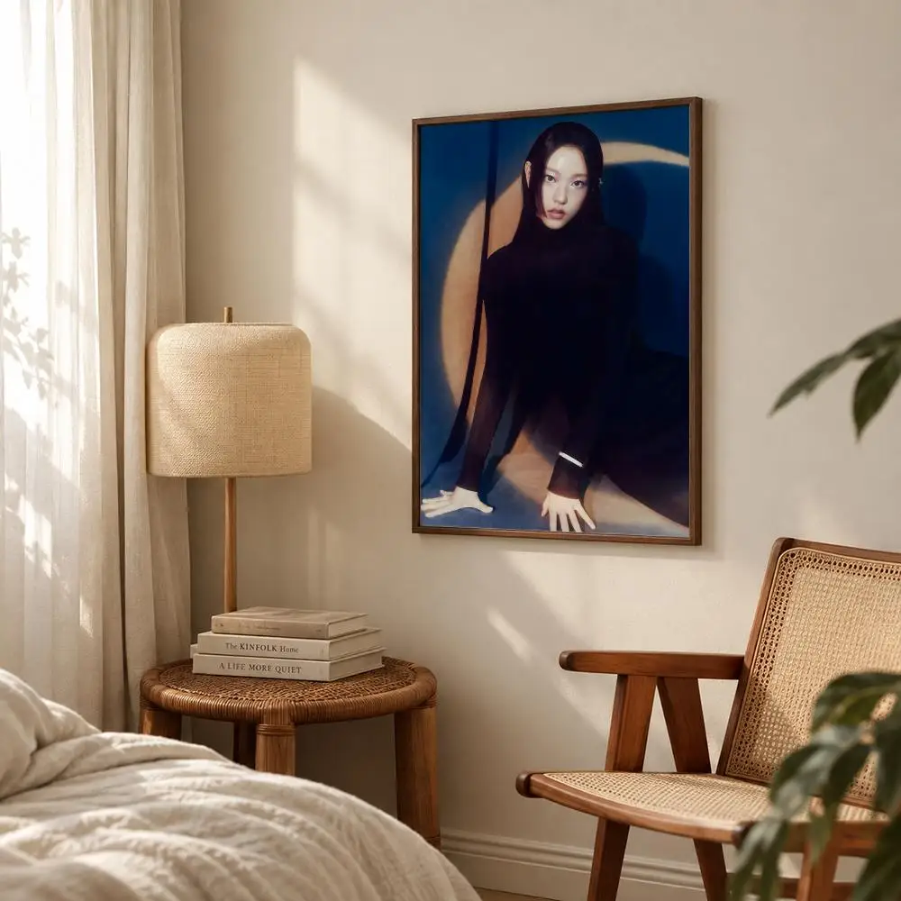Kpop Idol Kang Haerin Poster Self‑Adhesive Waterproof Poster Sticker Coffee House Bar Wall Art Home Decor - view 4