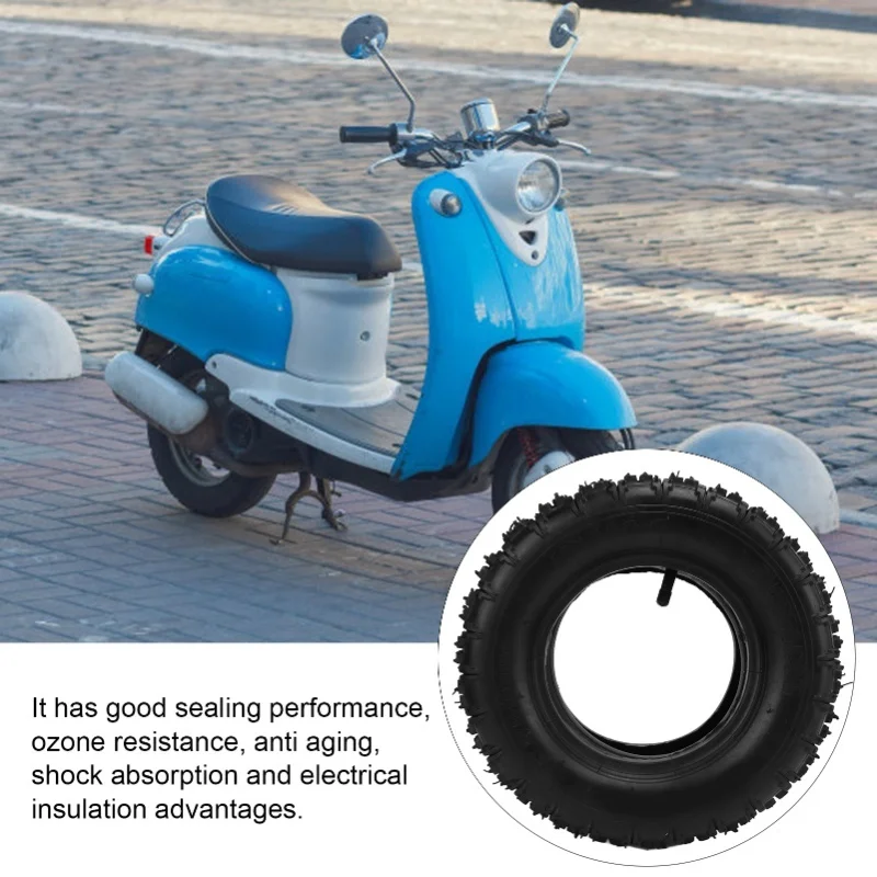 13x5.00-6 الإطارات الداخلية والخارجية مع ساق صمام مستقيم سماكة جزازة العشب إطارات محراث الثلج #6