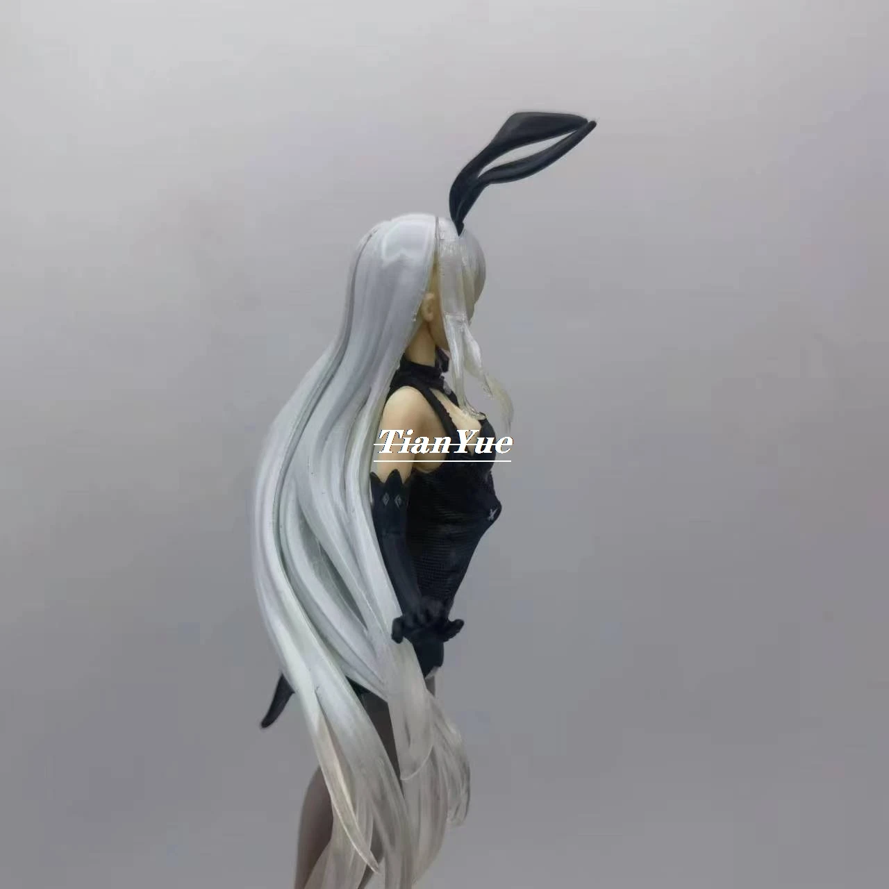 Anime Edna Zwarte Avondjurk Bunnr Versie Pvc Schattig Meisje Figuur Model Speelgoed 21Cm