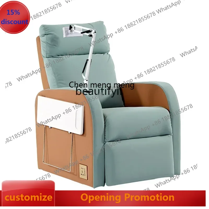 ss7486 new styleSingle Reclining Manicure Couch Eyelash-Beauty Sofa Recliner Foot Beauty Sofa Beauty Hair Care Shop Chair Head T