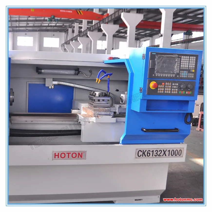 Small Automatic CNC Lathe CK6140 CK6130 CK6132 Metal Turning High Precision Factory Price