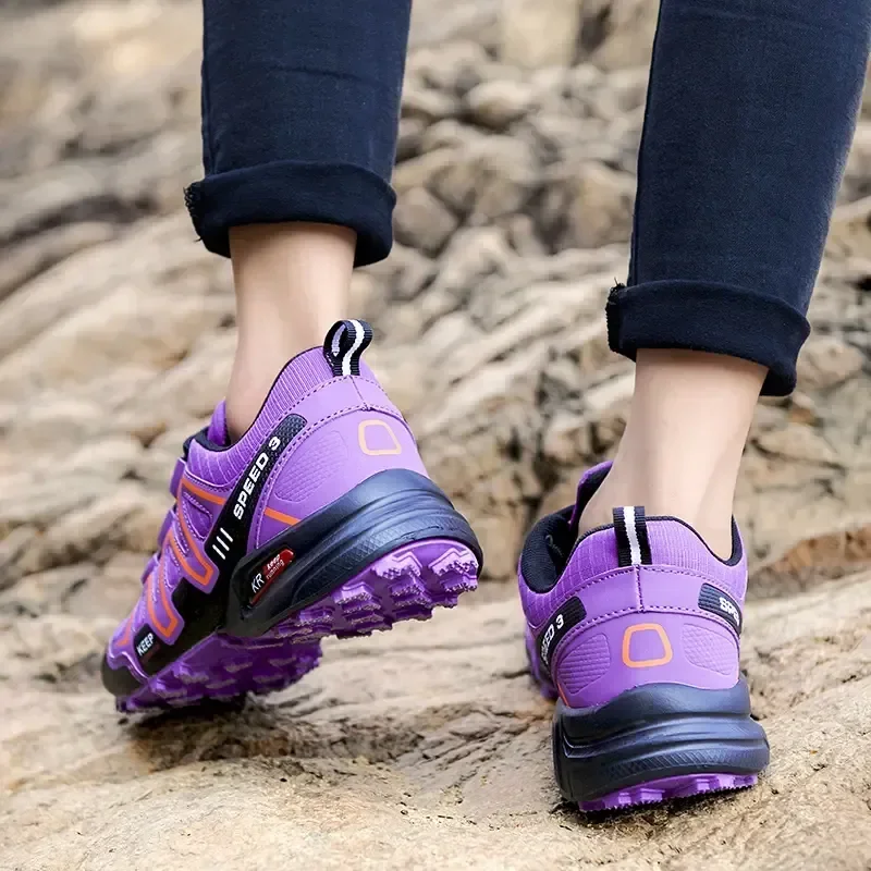 Chaussures de randonnée respirantes pour garçons et femmes, chaussures de voyage en plein air, cyclisme en montagne, rencontre sportive, nouveau