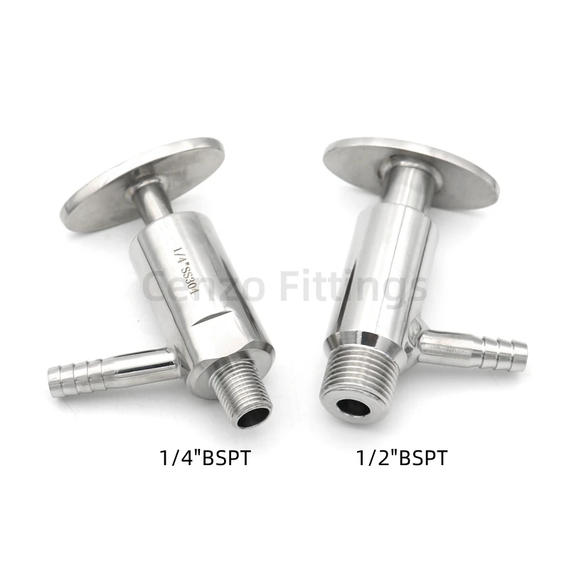 Detalle 3 de Electroválvula Sanitary Beer Sampling Valve Tri Clamp 1/4\ Otras válvulas