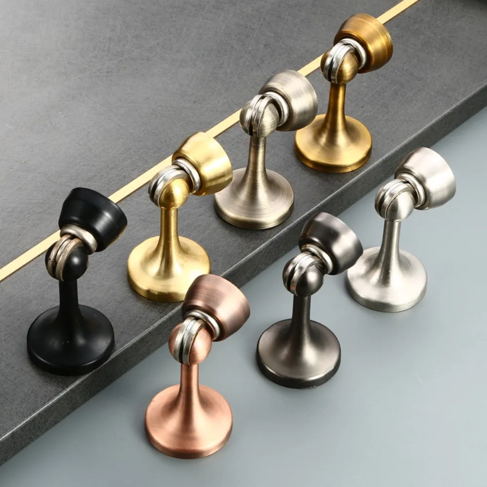 ตัวกันกระแทกประตูแบบติดผนังชนิดแม่เหล็ก ติดตั้งง่าย แม่เหล็กแรงดูดสูง ปิดประตูเงียบ ทนทาน