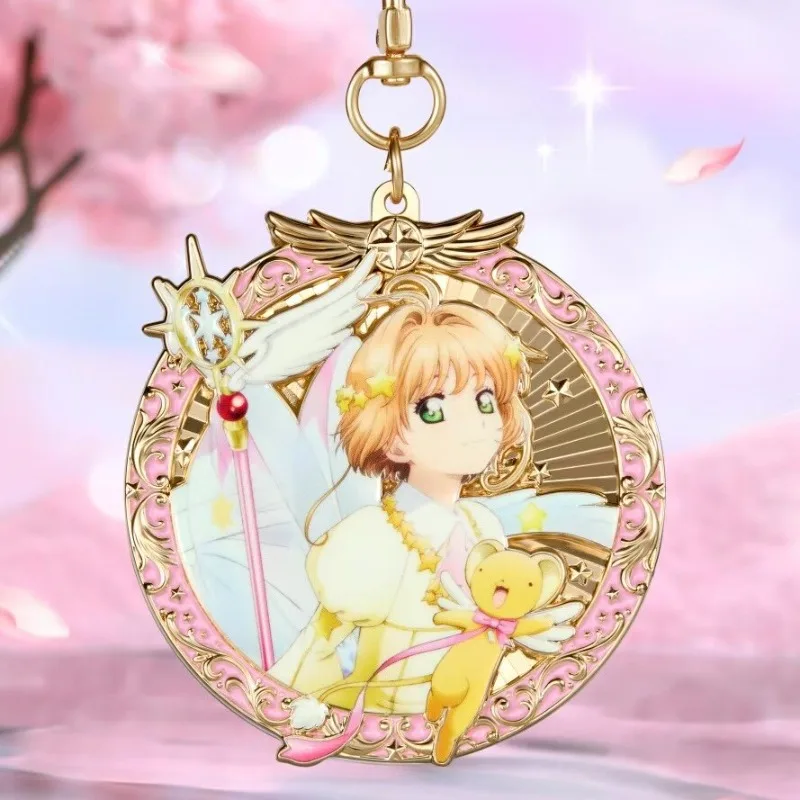 Genuine Anime Cardcaptor Sakura Medals Star Wand Staff Badge Storage Bag Doujin Cospaly Party Props Gifts