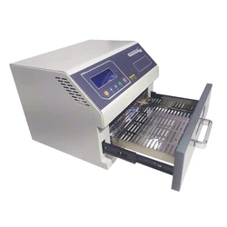 ZB2520HL Reflow Oven Soldering Machine 250x200mm Hot Air Heating Infrared Reflow Oven 1600W Reflow Solders For Pcb Production