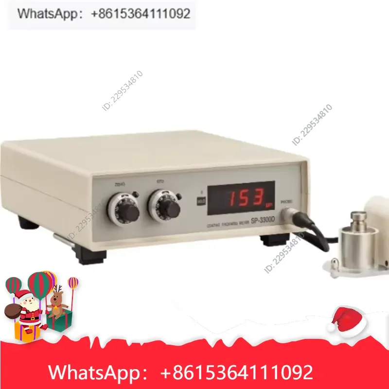 Widely Applied， for SP-3300D Digital Coating Thickness Meter Electromagnetic Film Gauge with Contact Probe Cost effective，1pc