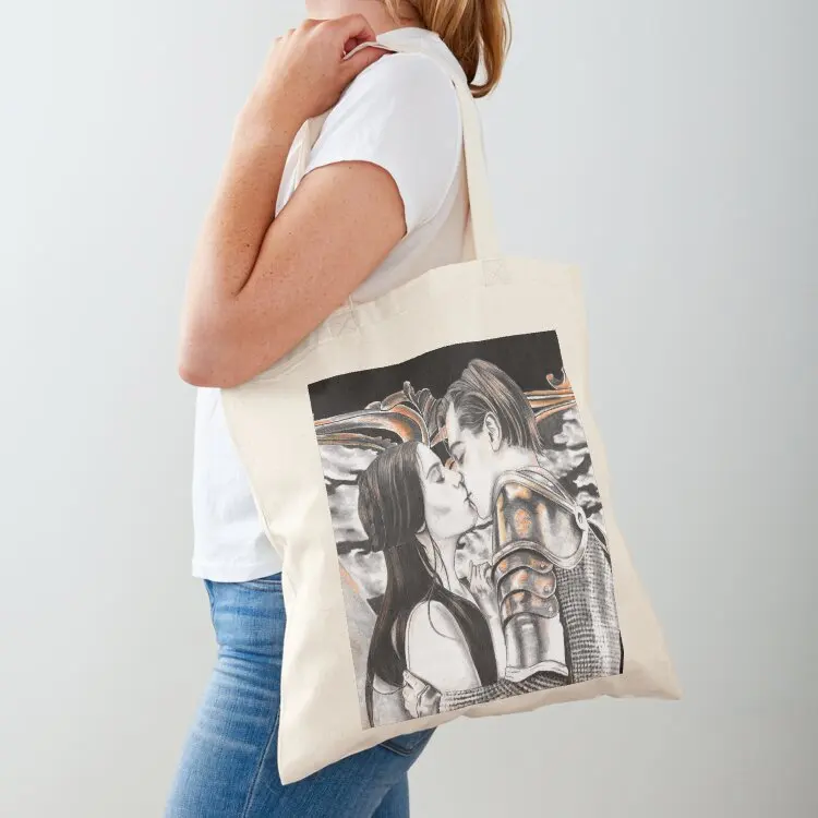 Romeo and Juliet drawing Tote Bag shopping cart bags cloth bag woman tote bag women tote woman