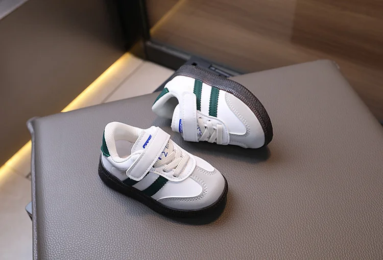 Kindersneaker für Babys, Jungen Sportschuhe, Kleinkinder Babyschuhe mit weicher Sohle, Erste Schritte Schuhe für Mädchen, Freizeitschuhe mit Klettverschluss, Outdoor-Schuhe, Neu – Detail 6