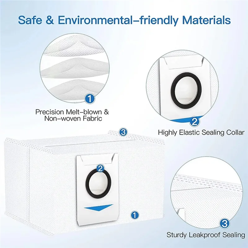 HLZS-For Ecovacs Deebot T10 Turbo X1 OMNI قطع غيار مكنسة الفرشاة الجانبية الرئيسية #4