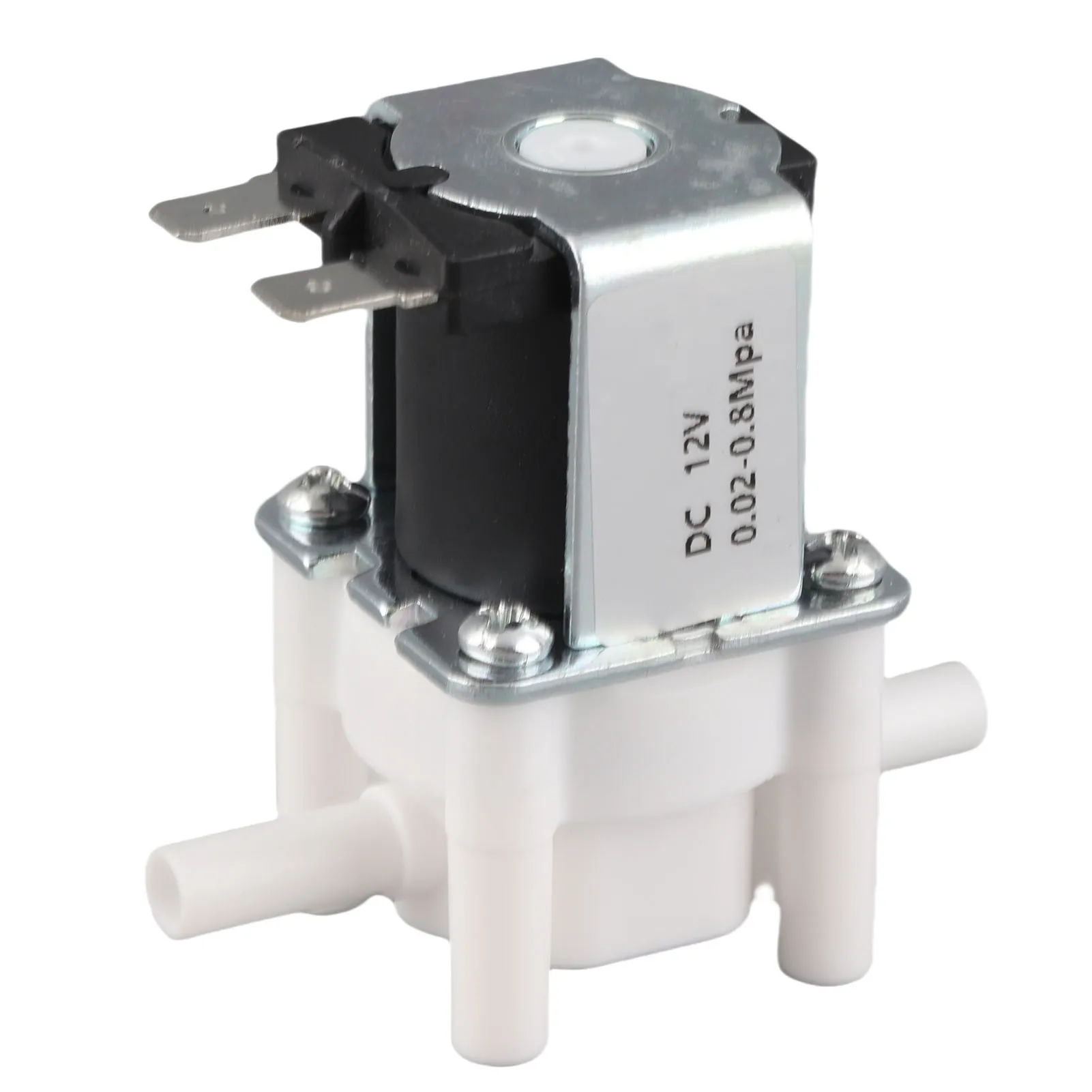 12V N/C Normally Closed Quick Insert Inlet Water Solenoid Valve For Pure Water Machine Electric Solenoid Valve