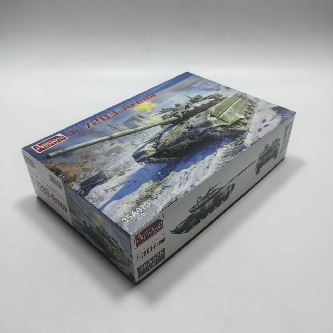 Amusing 35A075 1/35 Russian T-72B3 Arena-M Active Protection System Tank Plastic Model Kit
