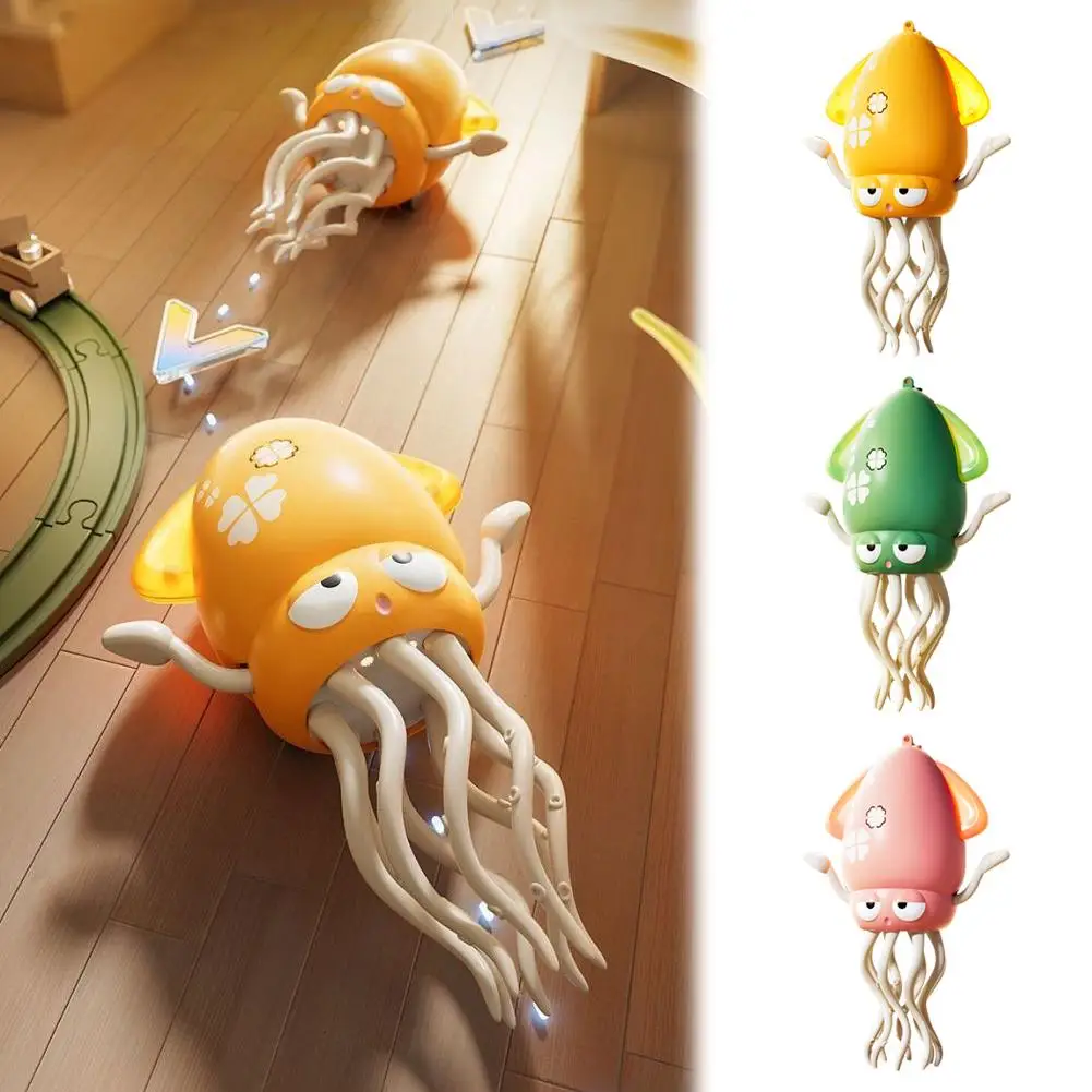 ตลก Octopus ของเล่นเด็ก Magic เต้นรํา Octopus ของเล่นพลาสติกของเล่นตลกสําหรับของขวัญวันเกิดเด็กของขวัญวัน