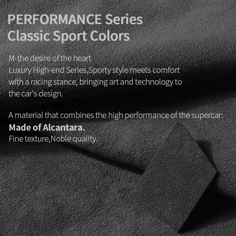 For Audi A5 F5 A4 S4 S5 B9 Sport 2016+ Handbrake Button Knob Trim Sticker Car Interior Accessories Made of Alcantara Car Supply
